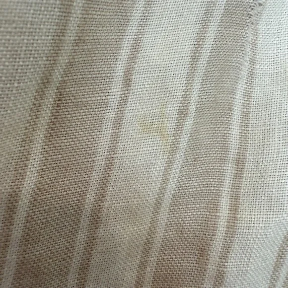 Reformation Wide Leg Striped Pants Womens 6 Cuffed High Rise Surplus Fabric USA‎ - Picture 13 of 16